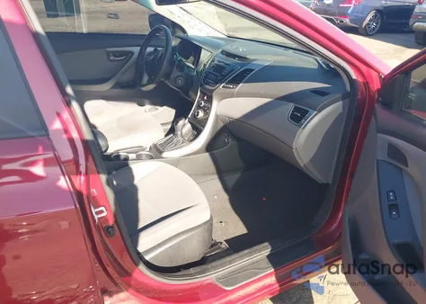 2016 Hyundai Elantra Se from USA, damaged, VIN 5NPDH4AE9GH794165